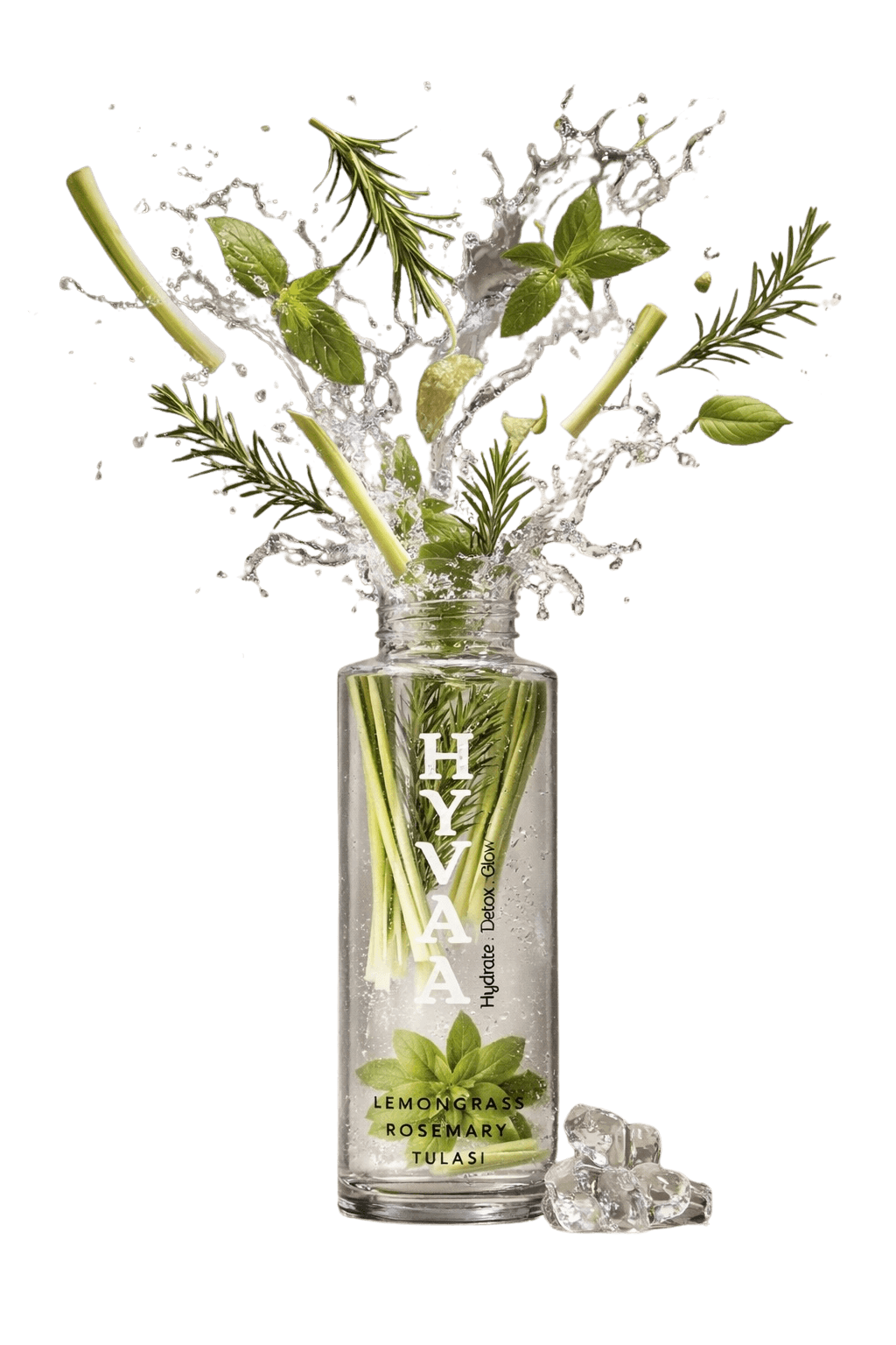 HYVAA Signature Drink - Lemongrass Rosemary Tulasi